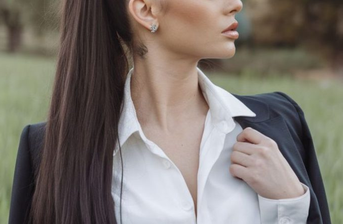 30. Sleek High Ponytail with Volume